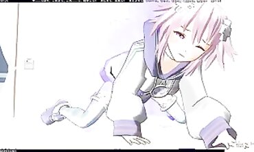 3D Hentai Cosplay: Neptunia Takes a Rough Anal Cumshot
