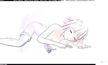 3D Hentai Cosplay: Neptunia Takes a Rough Anal Cumshot