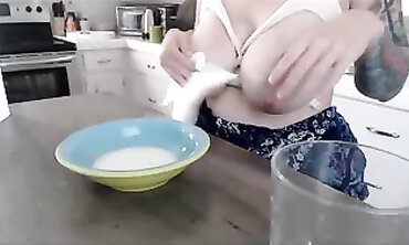 POV Step Mom Makes You Jug Milk Cereal Part 1