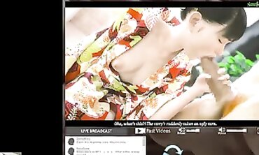 Hot Amateur MILF Gives Sensual Blowjob on Webcam - POV BJ with Huge Facial