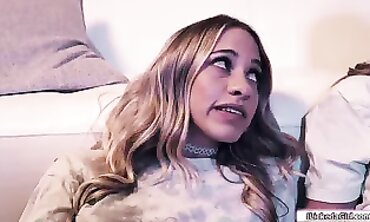 Khloe Kapri, Kiarra Kai & BFF Enjoy a Wild Three-Way