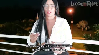 queen hispanic realtor takes lengthy trouser snake