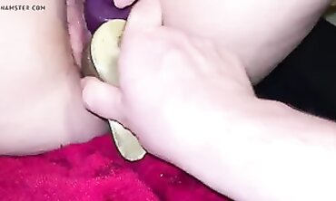 British MILF Gets Rough Vibrator Fuck
