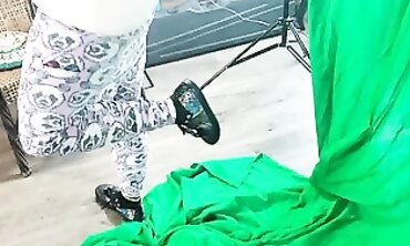 Bound MILF in Workout Leggings Faces Pantsing Challenge