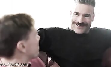 Stepdad Fucks His Sluts While Stepson Is Away