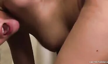 Hot MILF Cougar Rides barely legal Stud In Japanese Hotel Room