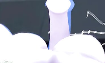 Octavia and PVC Rough Futanari Anal Scrape 3
