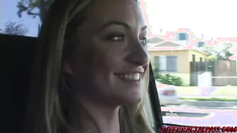 Blonde MILF Aline Takes a Massive BBC