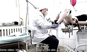 Sensual coochie with gullet on obgyn check-up