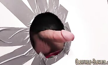 Skylar Snow Gets Anal Gloryhole Action with a Black Stud