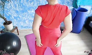 Red's Big Ass in Crimson Trousers Gets Roughly Penetrated by Coach