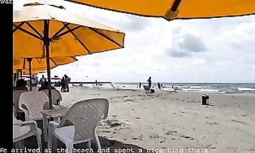 Tinder Date: Latina Acquaintance in Bikini