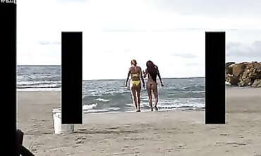 Tinder Date: Latina Acquaintance in Bikini