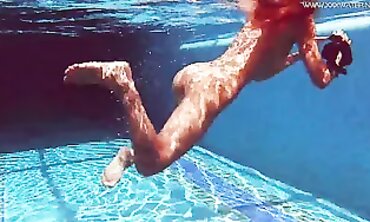 Euro Babe Tiffany Taylor Swimming Pool Masturbation Adventure