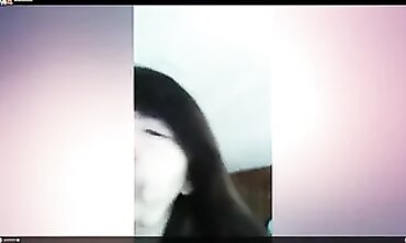 Senior Nymph on Webcam
