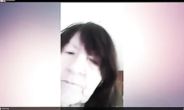 Senior Nymph on Webcam