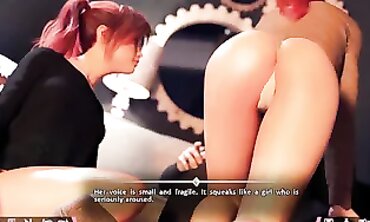 Two Inexperienced Teens with Big Tits and Booty Gangbanged
