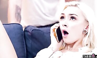 Petite Blonde Nanny Chloe Temple Gets Hardcore Sex From The Parents' Son
