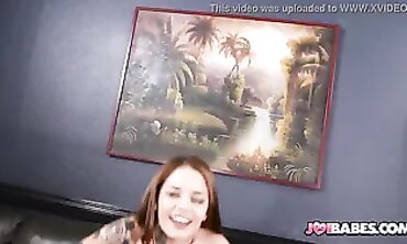 Petite Latina Vanessa Vega Gives POV Jerk Off Instructions