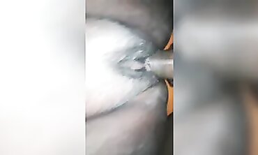 Vibrant Snatch: Big Black Woman Loves BBC