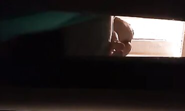 Caught My 18yo Neighbor Naked in a Voyeur Trio