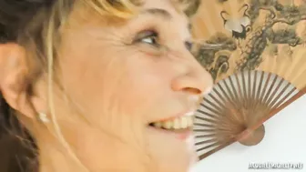 Bikin Gangbang: Brunette Interracial Biker Group Sex