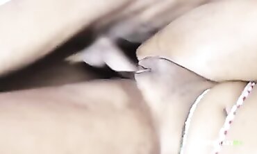 POV Indian Milf Gets Shaved Pussy Invaded
