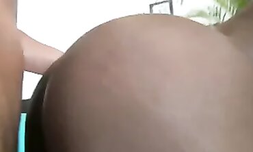 African Beauty Gets Creampie From Ex In Threesome