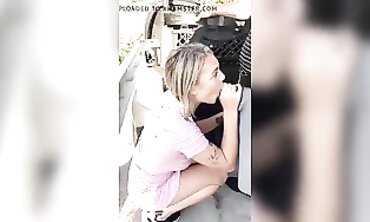 Donnie Rock Gets Lucky With A Busty Amateur In Public