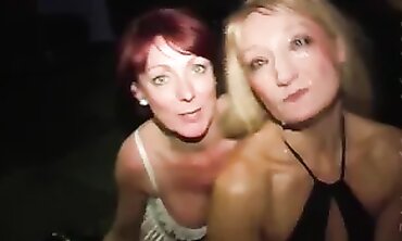 British MILF Friends Share Hardcore Blowjob and Handjob Fun