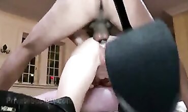 Hot Blonde MILF Gives Intense Anal Sex Lessons To barely legal Guy
