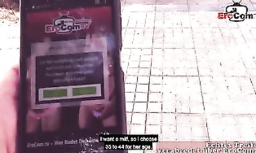 German Agent Seduces Latina MILF in Holiday Taxi