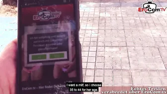 German Agent Seduces Latina MILF in Holiday Taxi