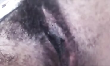 Chocolate Reveals Her Lush Bushy Thicket