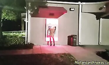Ms Paris Rose Gets Fresh Air Downright Naked