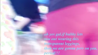 African Guy in Semitransparent Maroon Trousers