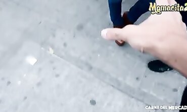 Melina Flor: Petite Colombian Latina Gets Deep Throat and Facial