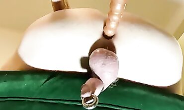 Deep Anal Strap-On Training with a Submissive Marionette