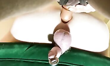 Deep Anal Strap-On Training with a Submissive Marionette
