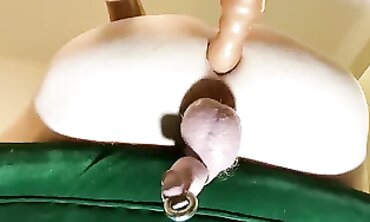Deep Anal Strap-On Training with a Submissive Marionette