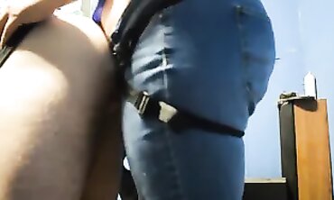 Pregnant Ex-Wife Pegs Husband With Strap-On