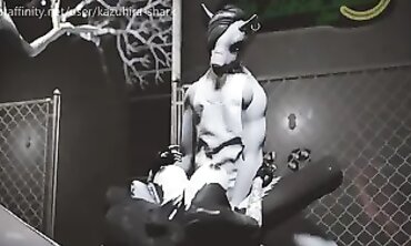 Furry-Yiffing" or "Hairiest Girl Ever Fucked in Forest by Alpha Wolf Man