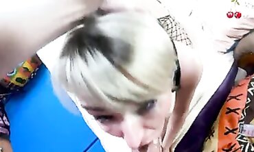 Glamour Cougar Takes A Rough Blowjob And Hardcore Anal