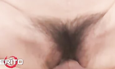 Erito: Brunette Bombshell Takes a Hardcore Creampie