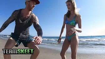 Hannah Hays Gets Surf Lessons With A Creampie