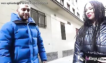 Mónica Neni Takes a City Dare: Deep Throat and Rough Sex