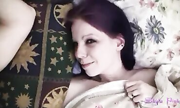 Skyla Pink Wakes Up on a Stranger's Couch and Gets Drilled