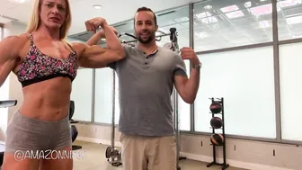 Amazon Nikki's 6ft Dominant Size Embarrasses Dork Steve