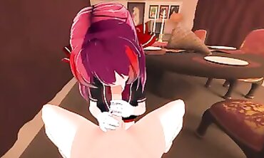 Vtubers Household Chore Play with Point-of-View Fucked Hard by Marin
