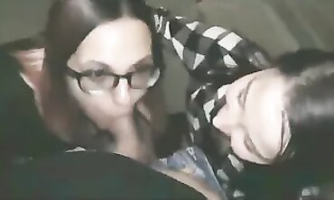 POV Threesome: Next Door Neighbor Oral Pleasure